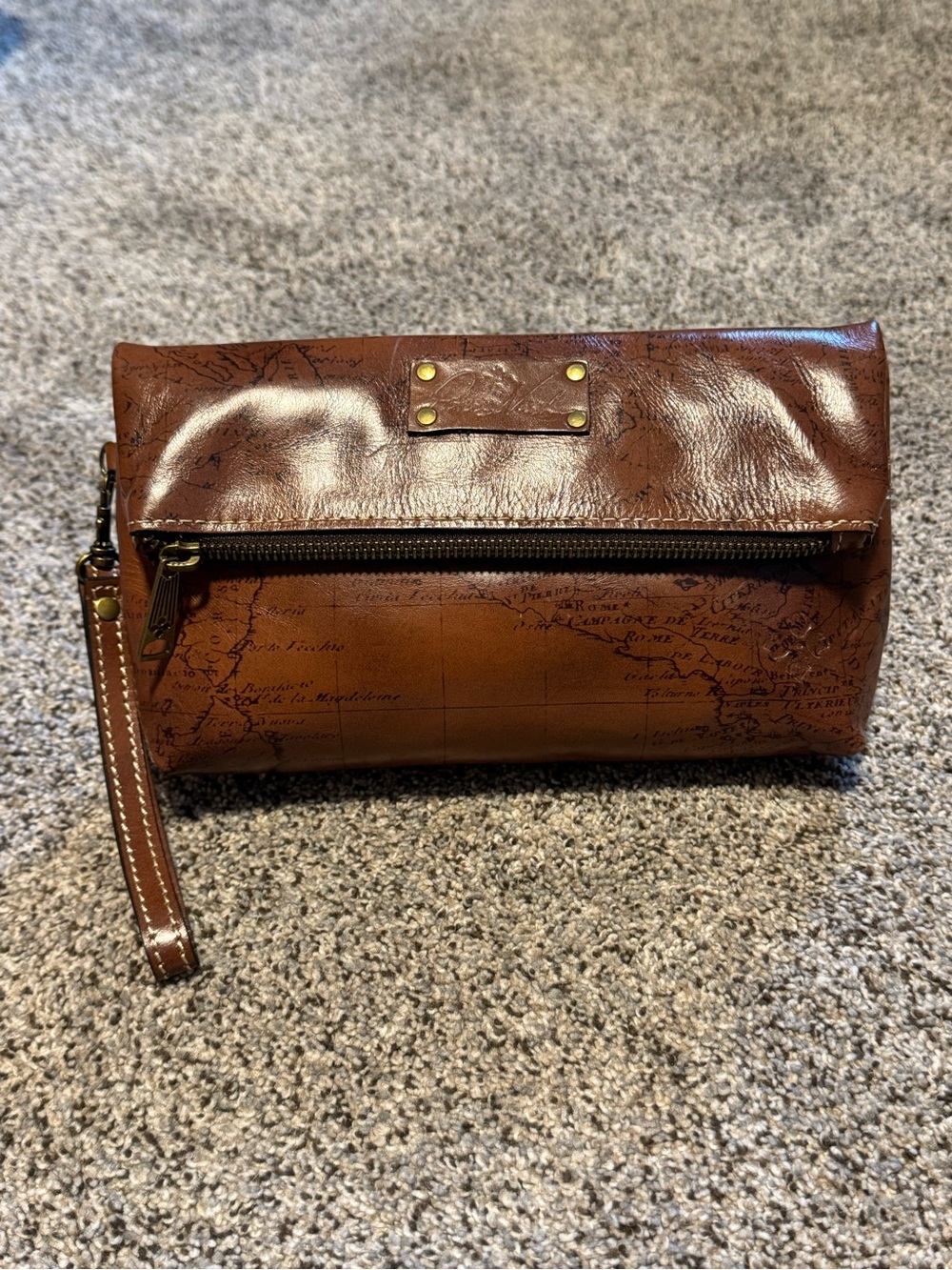 Patricia Nash Valerie Map Wristlet